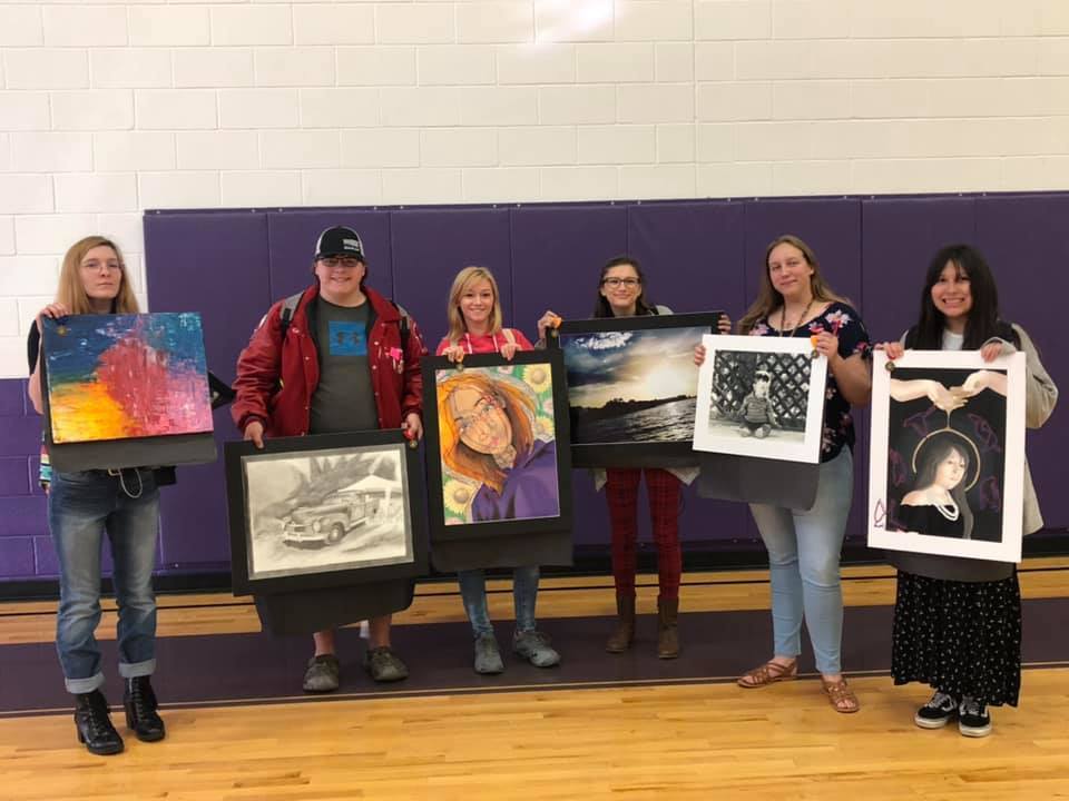 Art students compete
