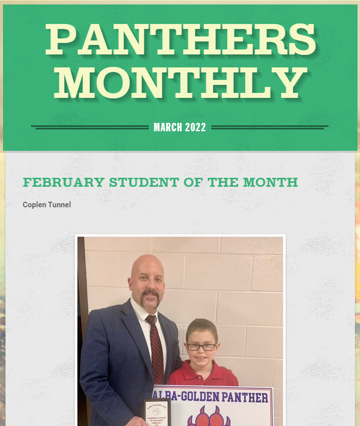 Panthers Monthly March 2022